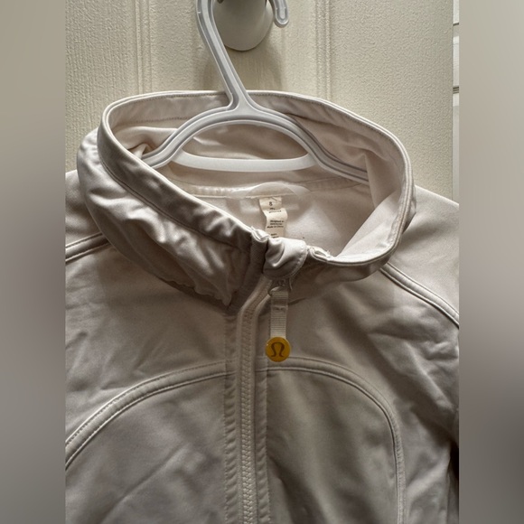 Lululemon Full Zip White Sweater - Picture 2 of 4